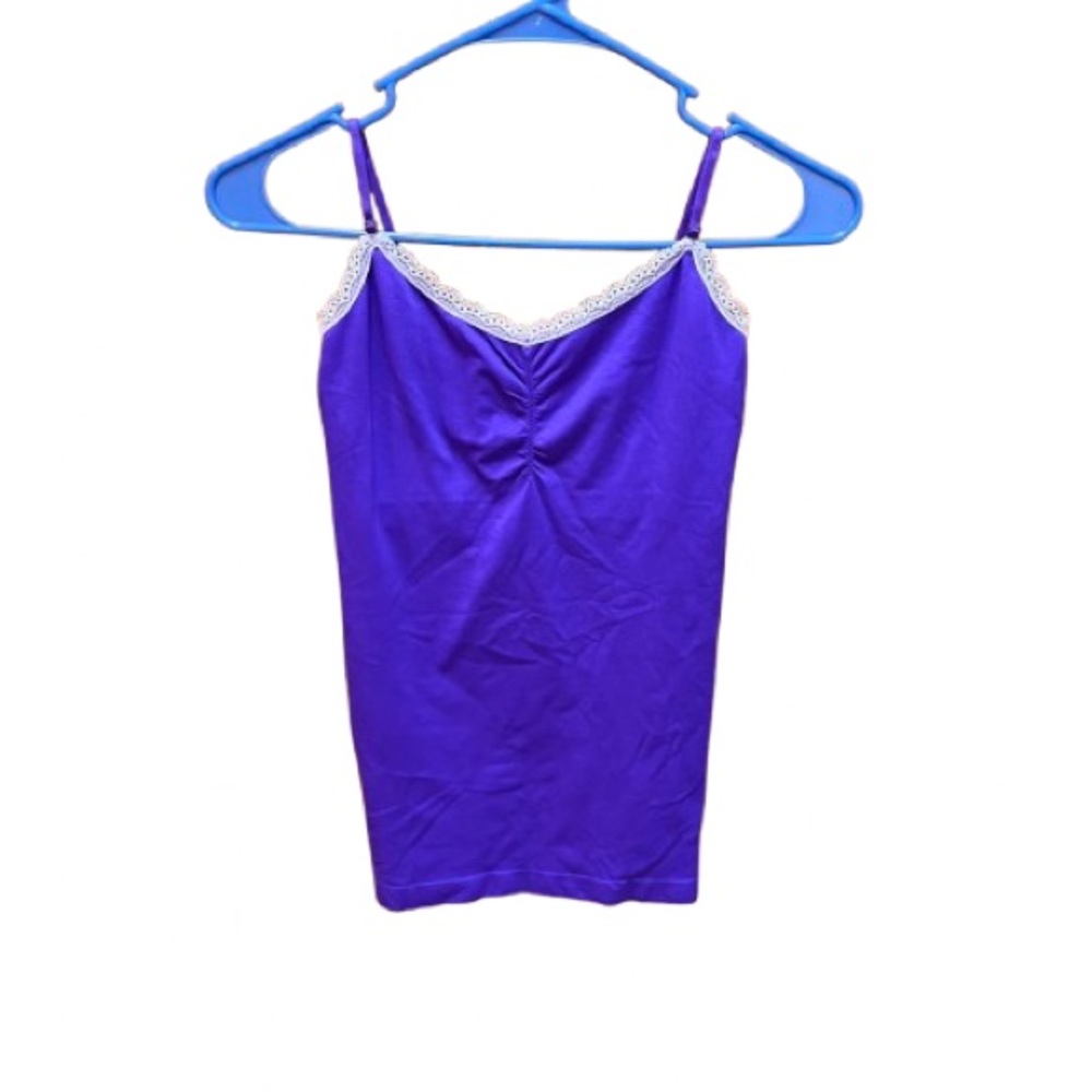 Victoria's Secret Purple Top with Lace Detail